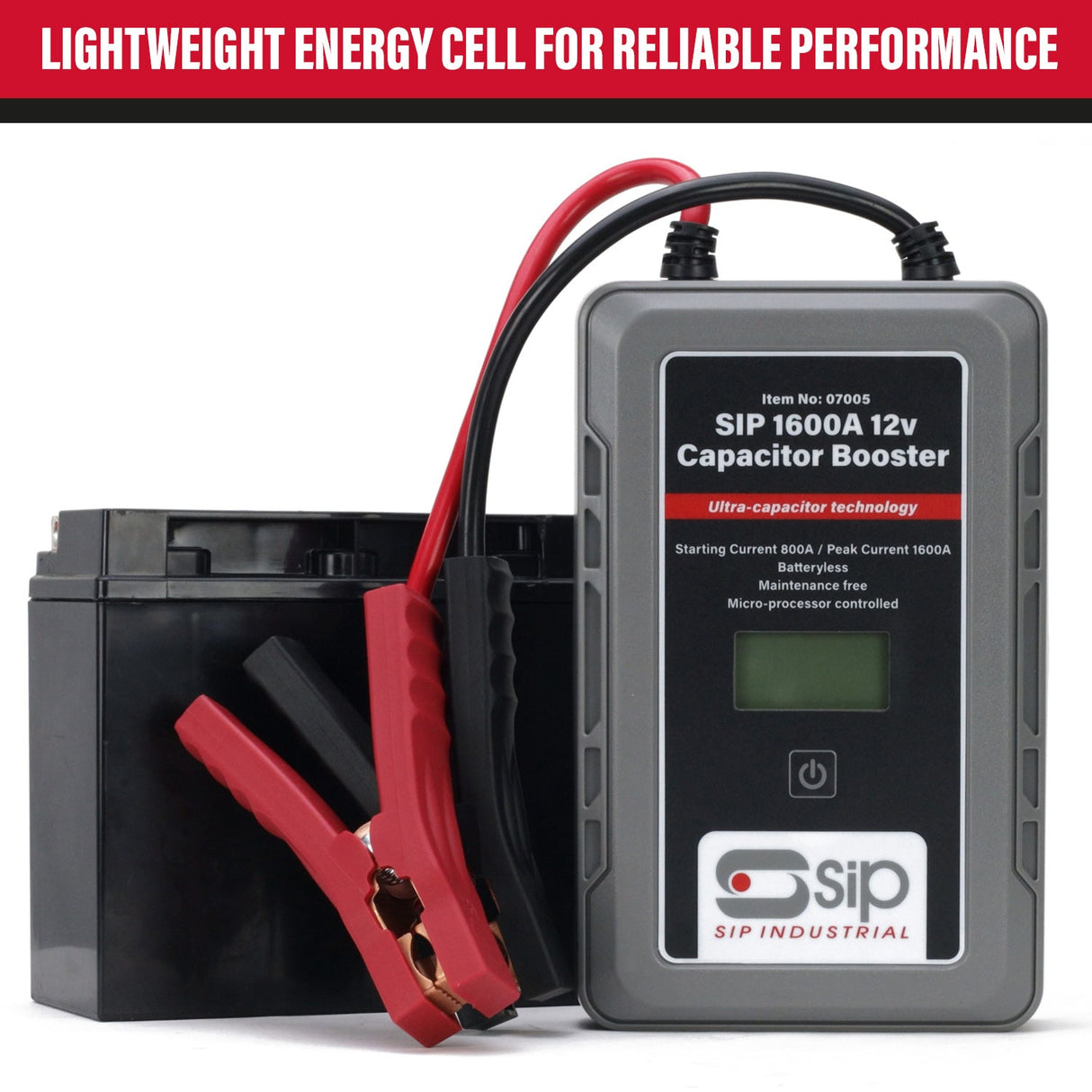 SIP 1600A 12v Capacitor Booster - SIP-07005 - SIP Tools UK - Trade Counter Direct