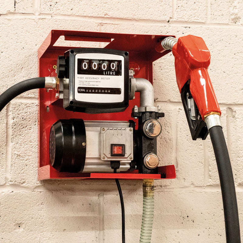 SIP 230v Diesel Transfer Pump with Fuel Meter - 06807 - SIP-06807 - SIP Tools UK - Trade Counter Direct