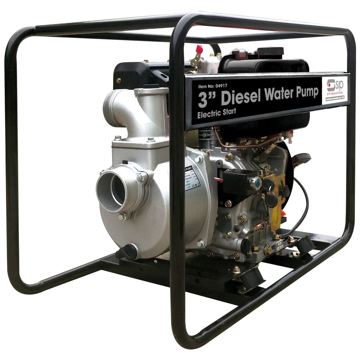 SIP 3" Diesel Water Pump - 04917 - SIP-04917 - SIP Tools UK - Trade Counter Direct
