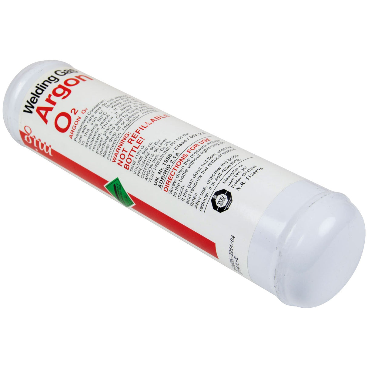 SIP 390g Disposable Argon/CO2 Gas Bottle - SIP-02657 - SIP Tools UK - Trade Counter Direct