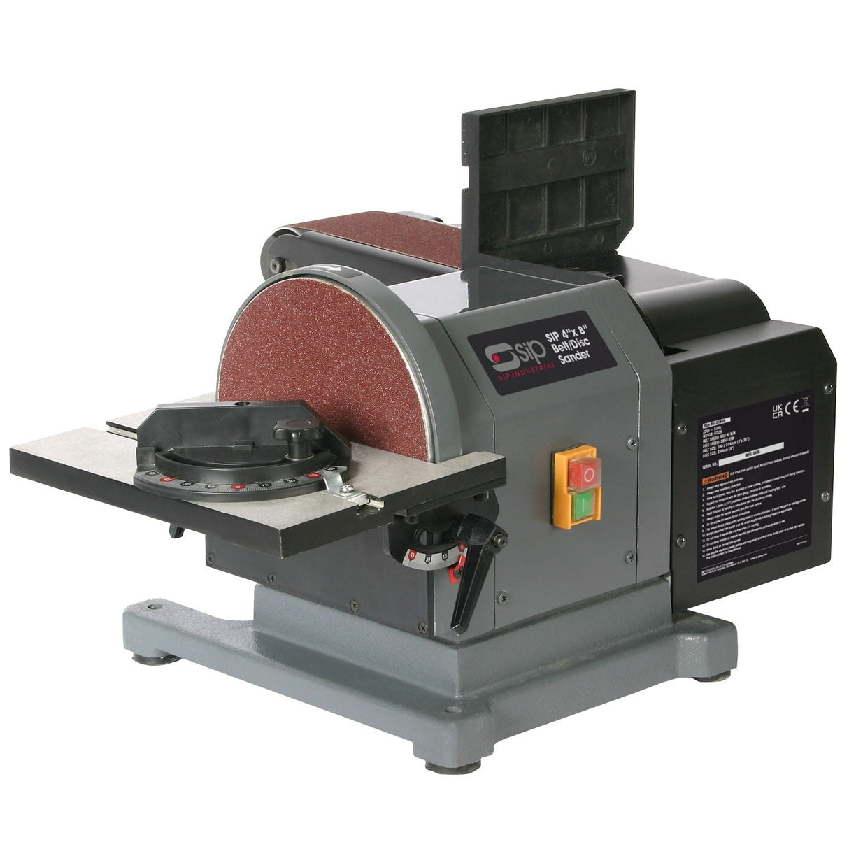 SIP 4" x 8" Belt Disc Sander - 01946 - SIP-01946 - SIP Tools UK - Trade Counter Direct
