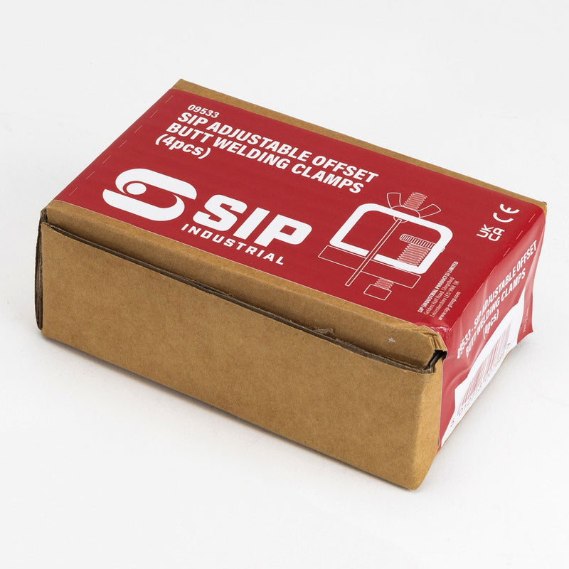 SIP 4pc Adjustable Offset Butt Welding Clamps - SIP-09533 - SIP Tools UK - Trade Counter Direct