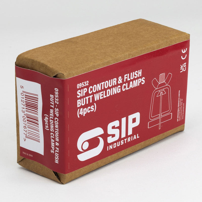 SIP 4pc Contour & Flush Butt Welding Clamps - SIP-09532 - SIP Tools UK - Trade Counter Direct