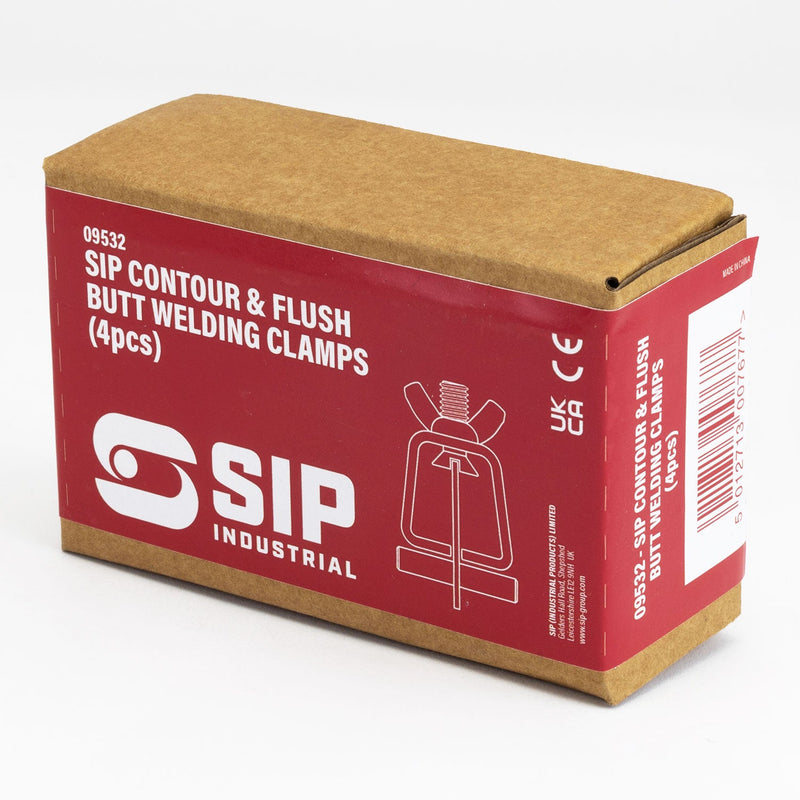 SIP 4pc Contour & Flush Butt Welding Clamps - SIP-09532 - SIP Tools UK - Trade Counter Direct