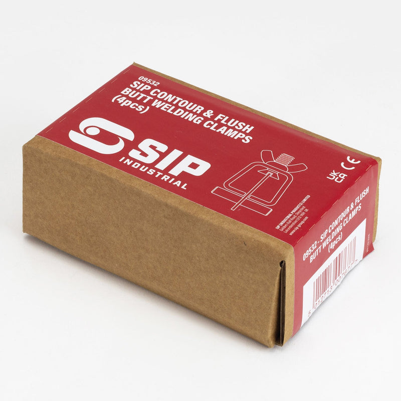 SIP 4pc Contour & Flush Butt Welding Clamps - SIP-09532 - SIP Tools UK - Trade Counter Direct