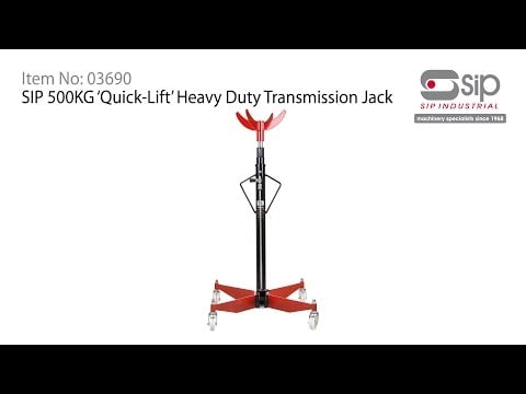 SIP 500kg Quick - Lift Transmission Jack - 03690 - SIP-03690 - SIP Tools UK - Trade Counter Direct