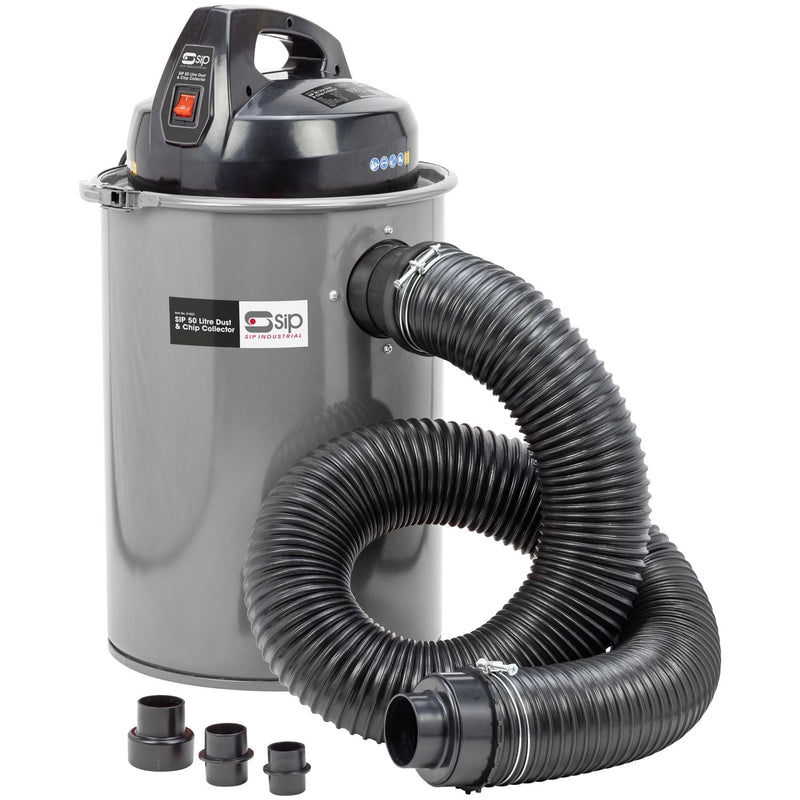 SIP 50ltr Dust & Chip Collector - 01923 - SIP-01923 - SIP Tools UK - Trade Counter Direct