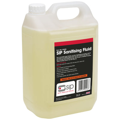 SIP 5ltr Sanitising Fluid - SIP-02406 - SIP Tools UK - Trade Counter Direct
