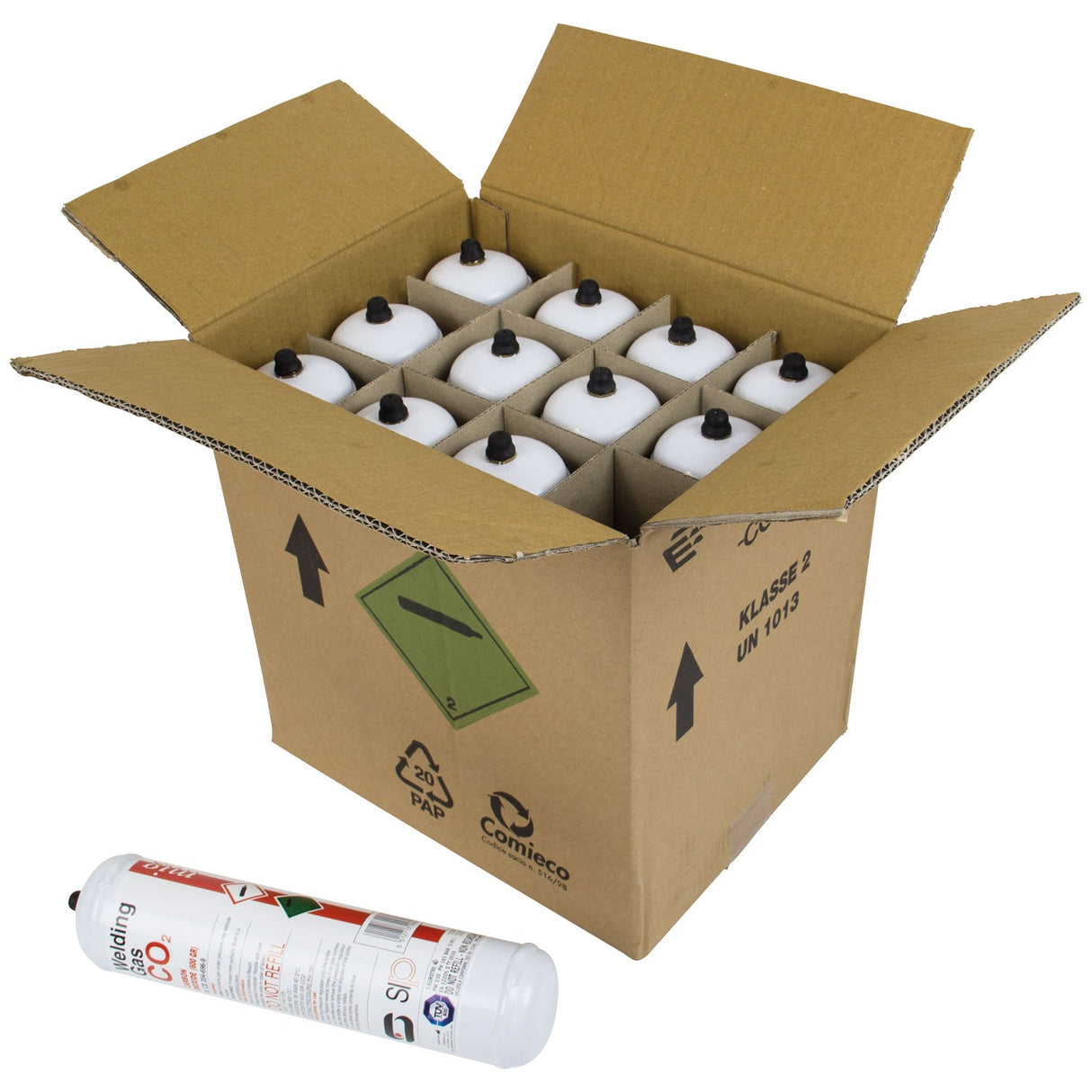 SIP 600g Disposable CO2 Gas Bottle - SIP-02654 - SIP Tools UK - Trade Counter Direct