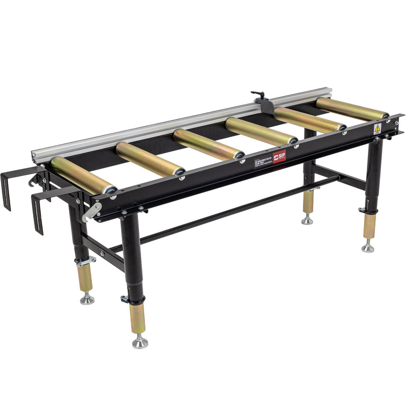 SIP Adjustable Roller Stand Table 1500mm x 400mm 400kg - SIP-01395 - SIP Tools UK - Trade Counter Direct