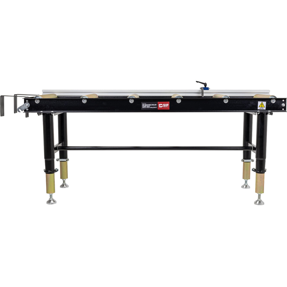 SIP Adjustable Roller Stand Table 1500mm x 400mm 400kg - SIP-01395 - SIP Tools UK - Trade Counter Direct