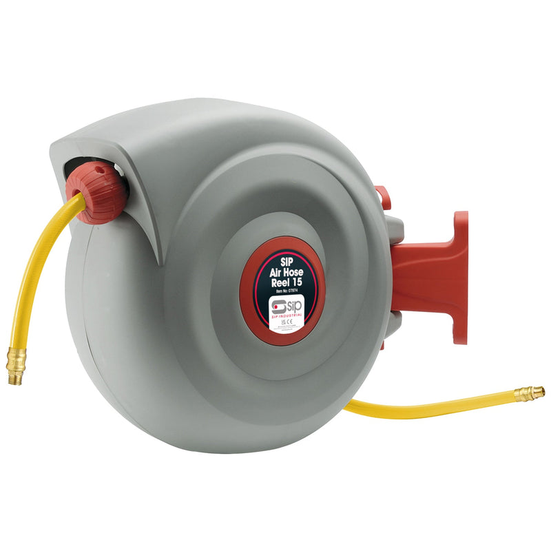 SIP Air Hose Reel 15 - SIP-07974 - SIP Tools UK - Trade Counter Direct