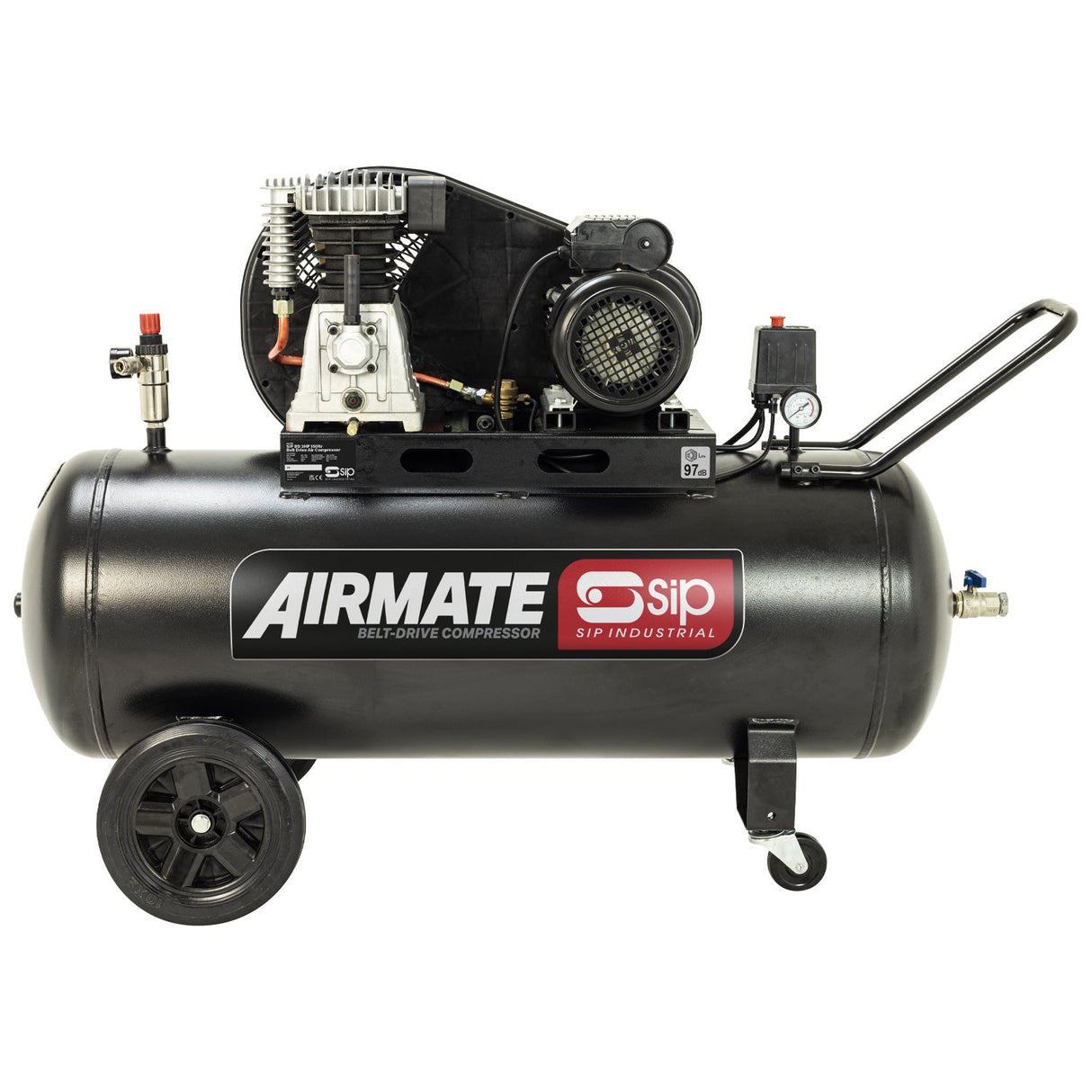 SIP BD 3hp 150ltr Belt Drive Compressor - SIP-06476 - SIP Tools UK - Trade Counter Direct
