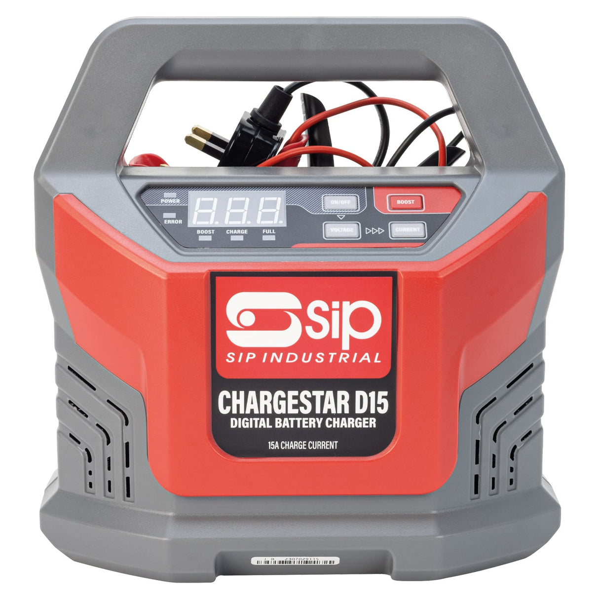 SIP CHARGESTAR D15 Digital Battery Charger - SIP-03506 - SIP Tools UK - Trade Counter Direct