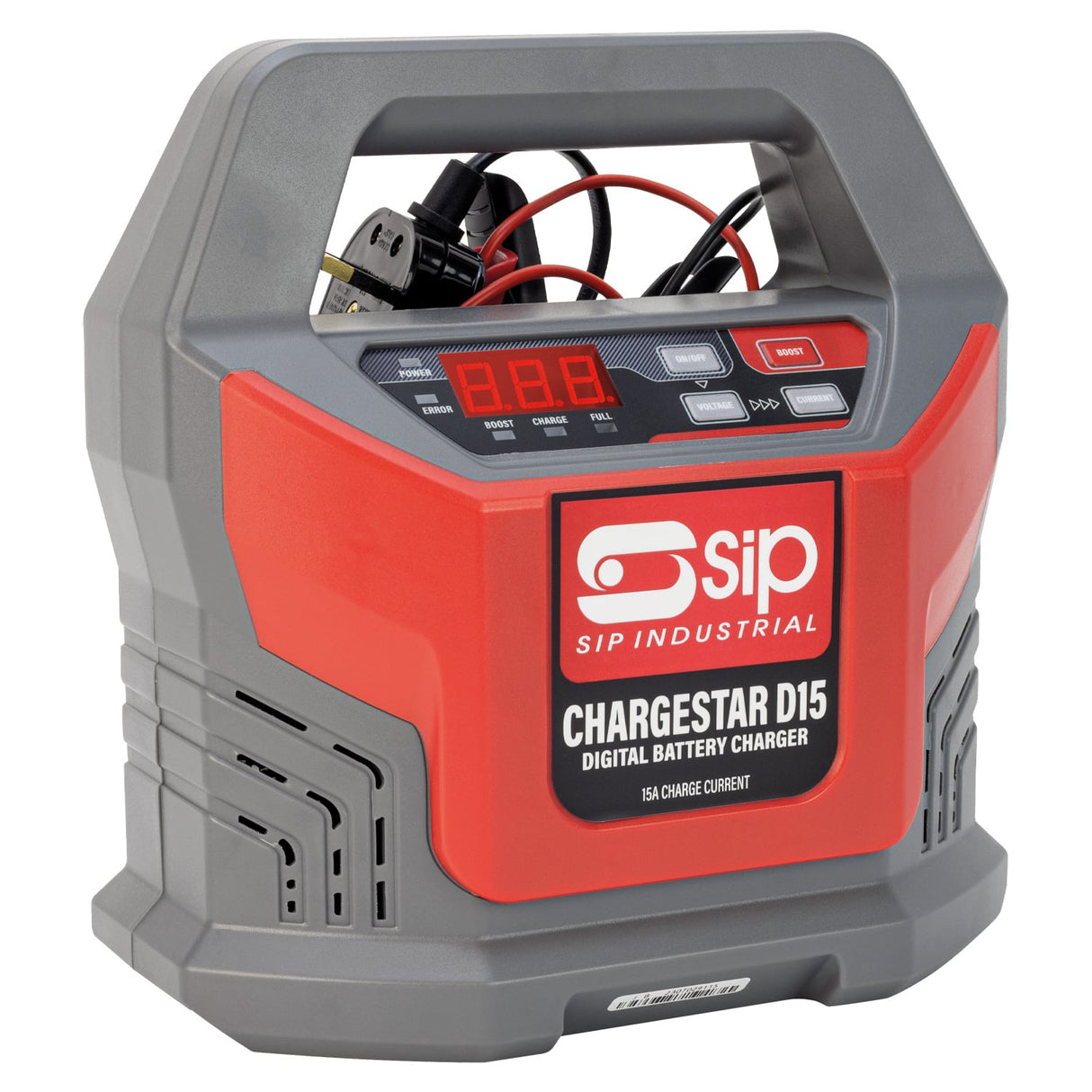 SIP CHARGESTAR D15 Digital Battery Charger - SIP-03506 - SIP Tools UK - Trade Counter Direct