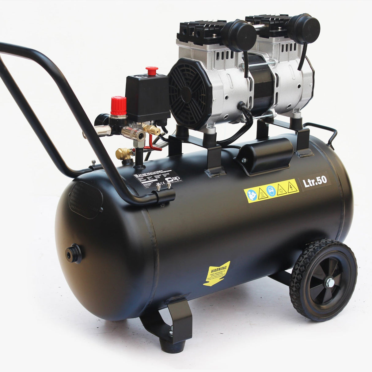 SIP DD 2hp 50ltr Low Noise Oil-Free Direct Drive Compressor - SIP-05479 - SIP Tools UK - Trade Counter Direct