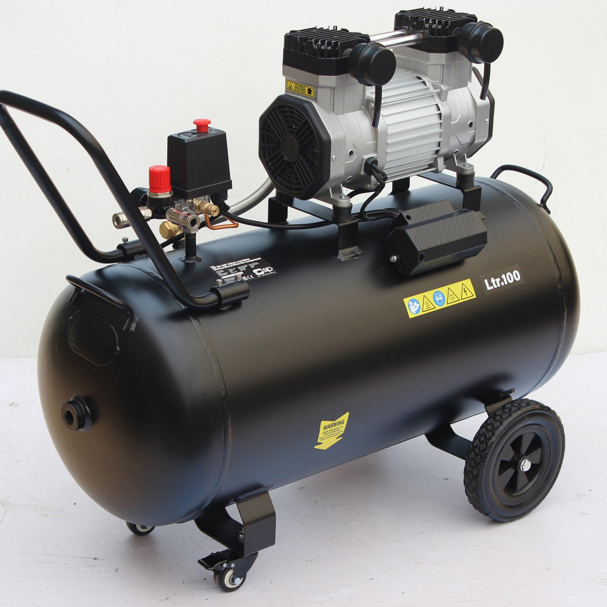 SIP DD 3hp 100ltr Low Noise Oil-Free Direct Drive Compressor - SIP-05481 - SIP Tools UK - Trade Counter Direct
