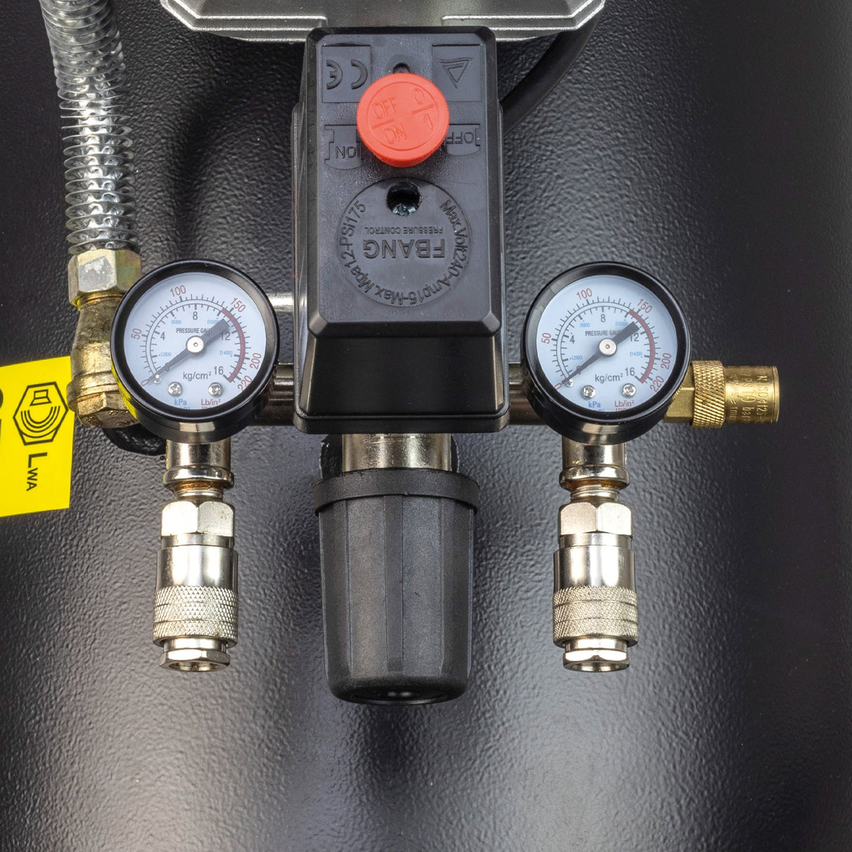 SIP DDVT 3hp 100ltr V - Twin Direct Drive Compressor - SIP-06455 - SIP Tools UK - Trade Counter Direct