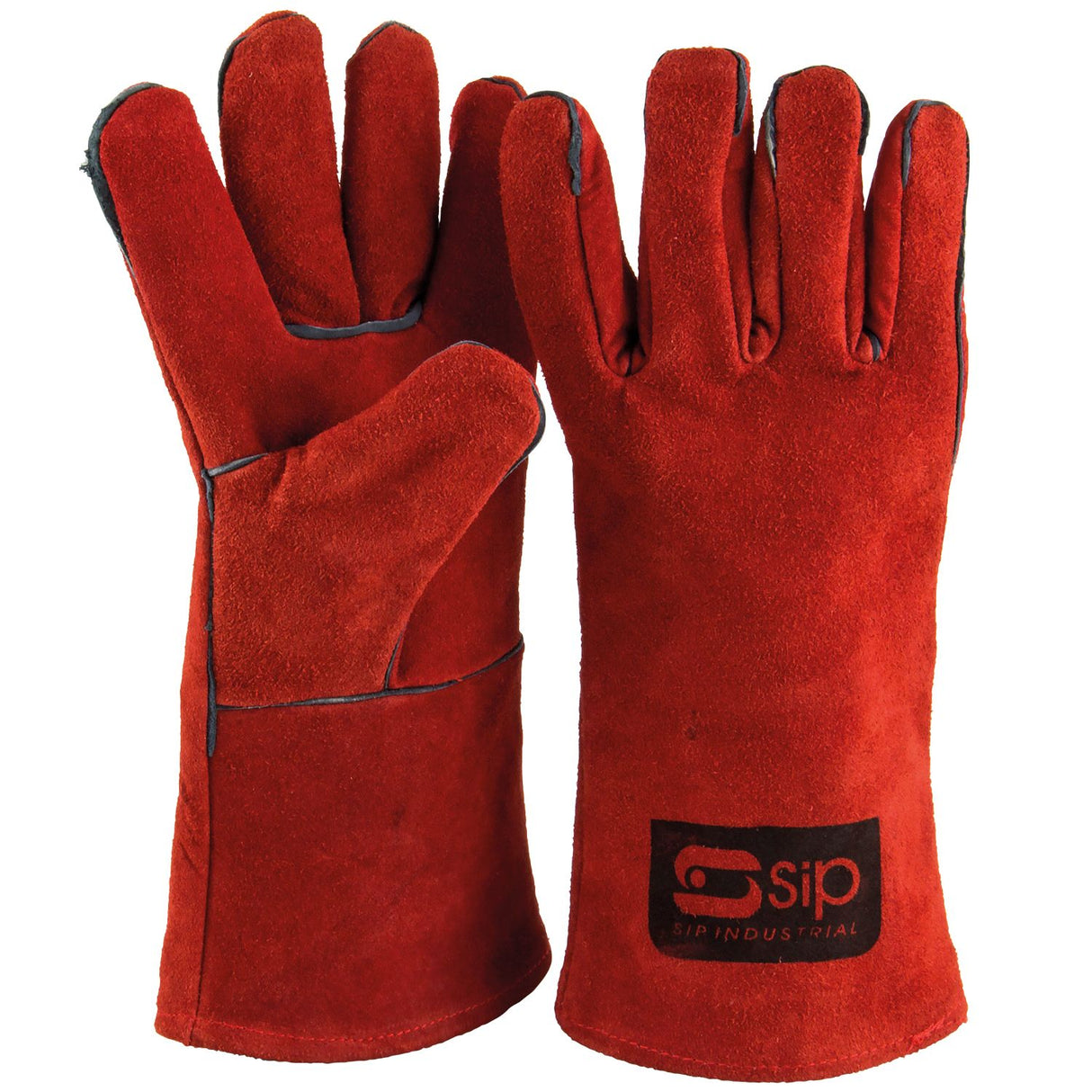 SIP Deluxe Leather Welding Gauntlets - 04146 - SIP-04146 - SIP Tools UK - Trade Counter Direct