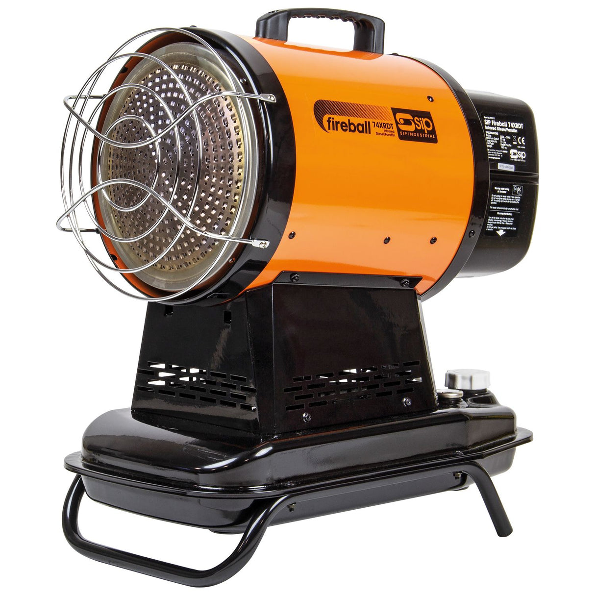 SIP FIREBALL 74XRDT Infrared Diesel Heater - 09311 - SIP-09311 - SIP Tools UK - Trade Counter Direct