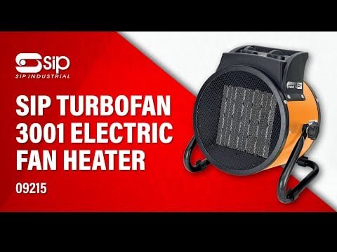 SIP FIREBALL Turbofan 3001 Electric Fan Heater - 09215 - SIP-09215 - SIP Tools UK - Trade Counter Direct
