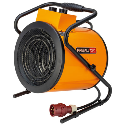 SIP FIREBALL Turbofan 9001 Electric Fan Heater - SIP-09299 - SIP Tools UK - Trade Counter Direct