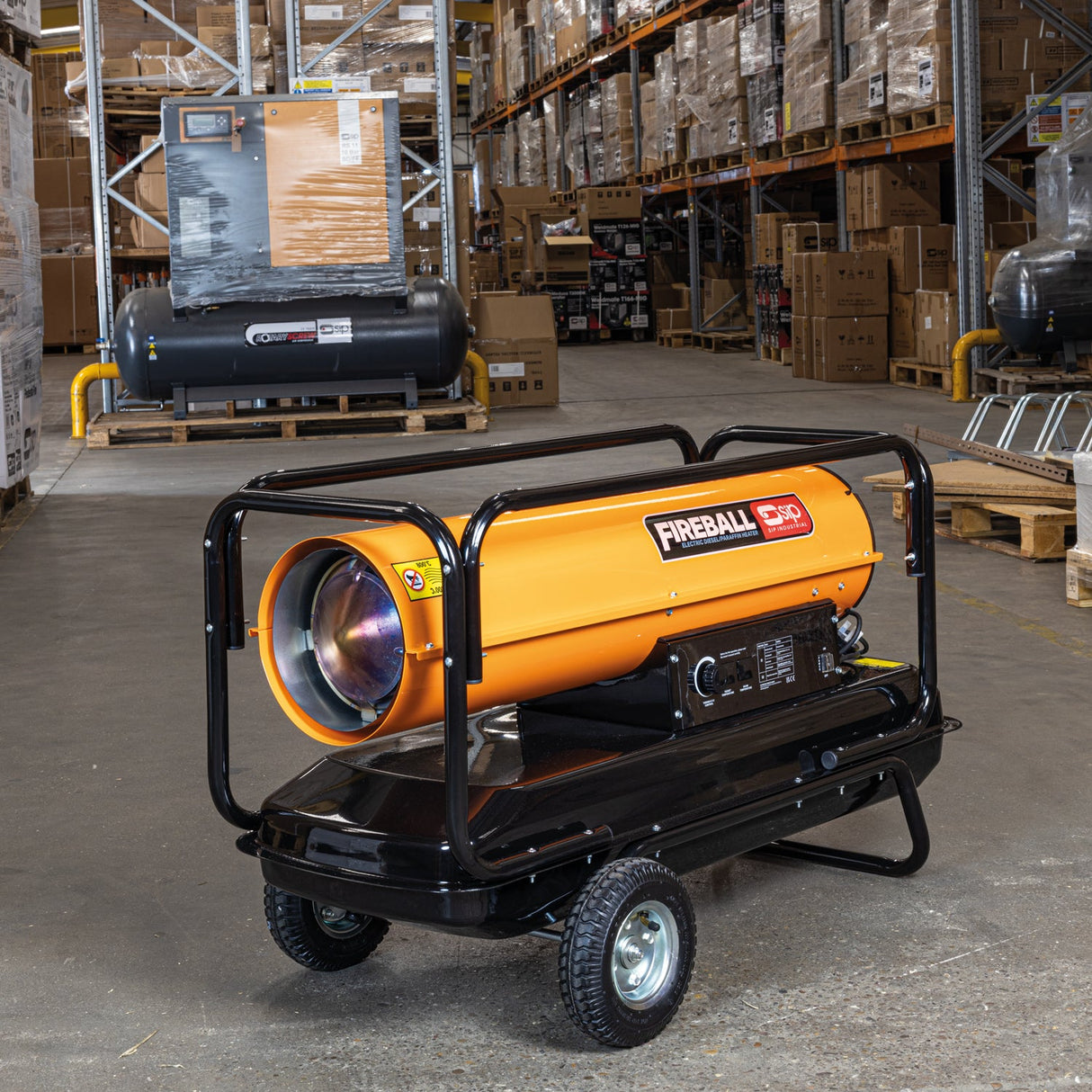 SIP FIREBALL XD215 Diesel/Paraffin Space Heater - SIP-09596 - SIP Tools UK - Trade Counter Direct