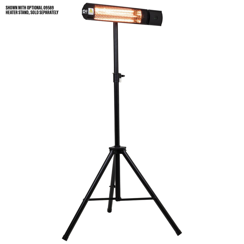 SIP Halogen Infrared Heater with Remote Control - SIP-09586 - SIP Tools UK - Trade Counter Direct