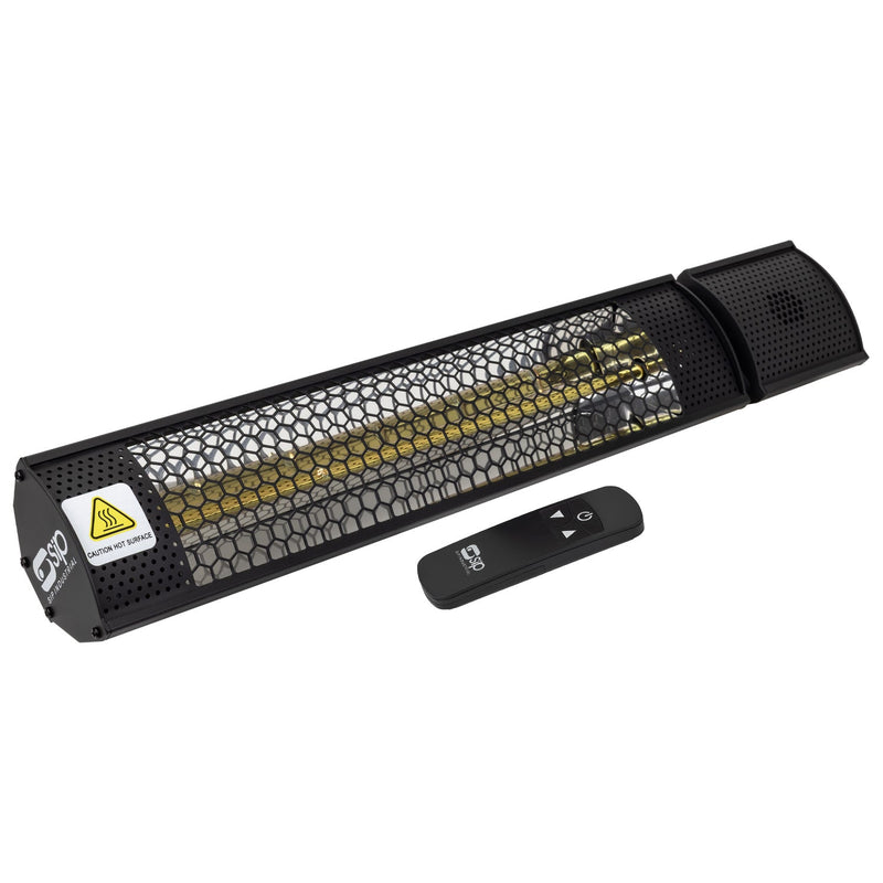 SIP Halogen Infrared Heater with Remote Control - SIP-09586 - SIP Tools UK - Trade Counter Direct
