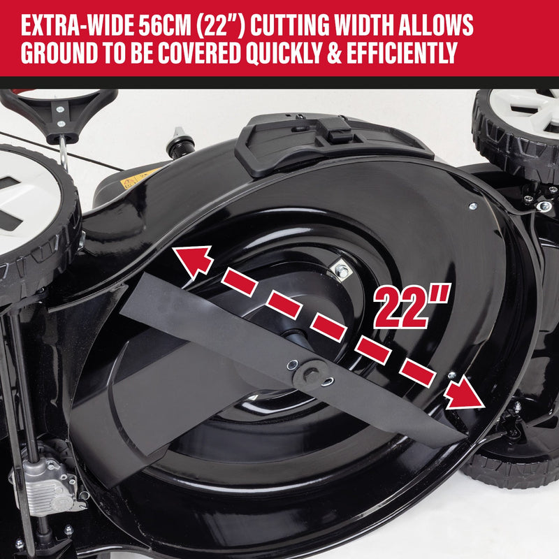 SIP HONDA-Powered 56cm Self-Propelled Petrol Lawnmower - SIP-08228 - SIP Tools UK - Trade Counter Direct