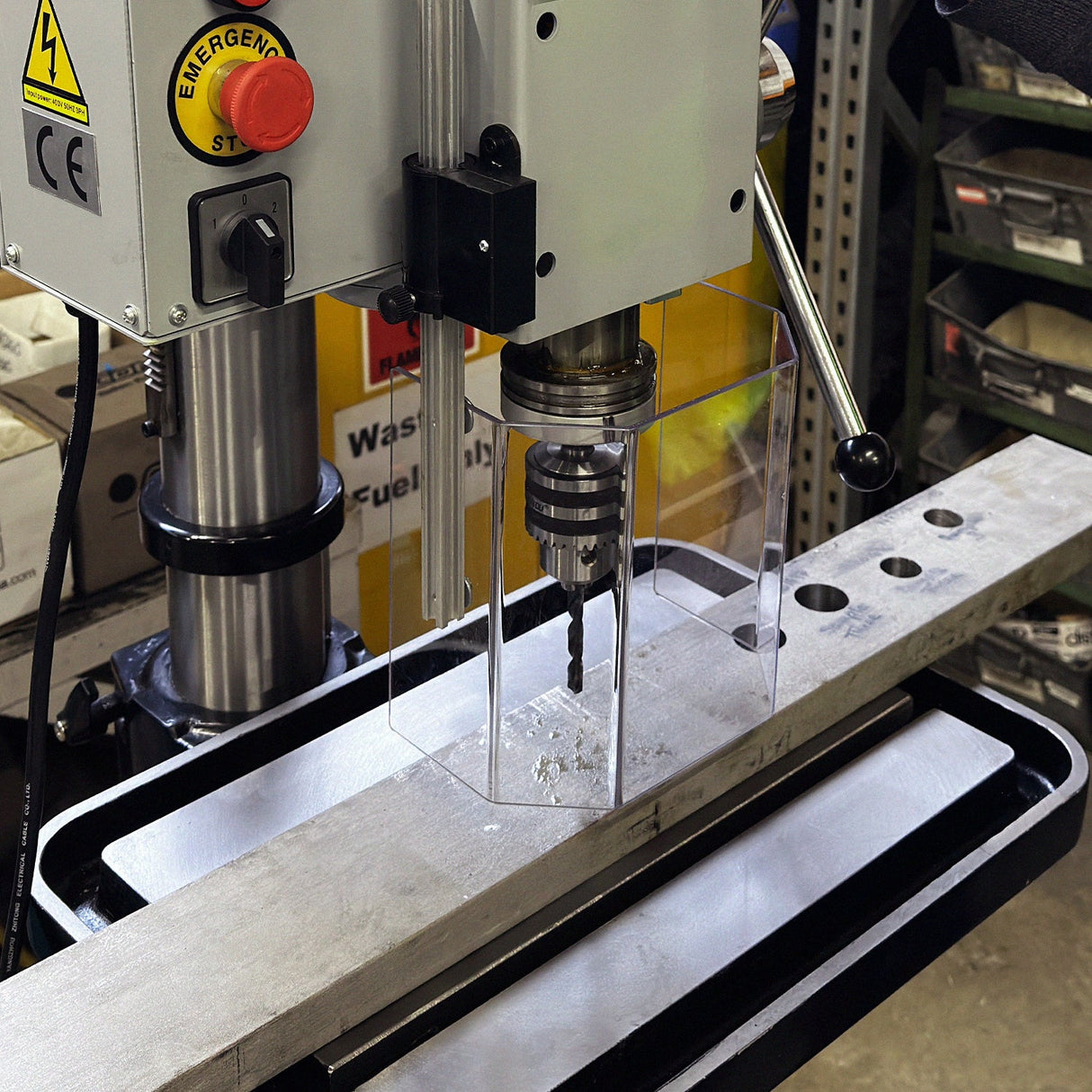 SIP Industrial F25-GB 8-Speed 900w 400v Floor Pillar Drill - SIP-01719 - SIP Tools UK - Trade Counter Direct
