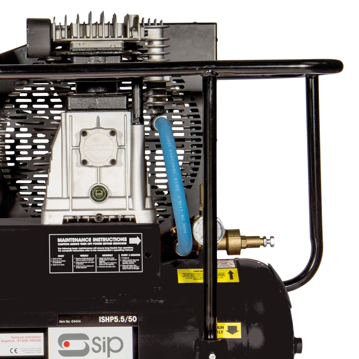 SIP ISHP5.5/50 Industrial Petrol Compressor - SIP-04444 - SIP Tools UK - Trade Counter Direct