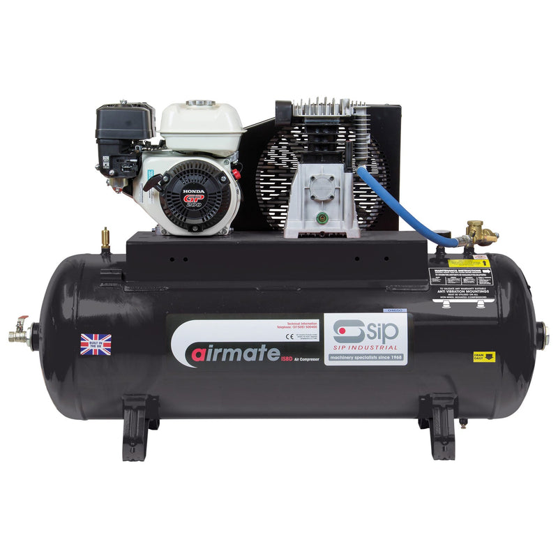 SIP ISHP6/150 Industrial Petrol Compressor - SIP-04650 - SIP Tools UK - Trade Counter Direct