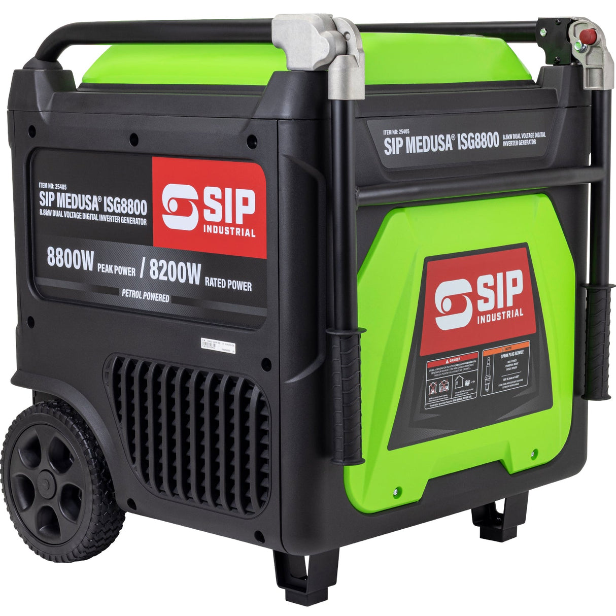 SIP MEDUSA® ISG8800 8.8kW Dual Voltage Digital Inverter Generator - SIP-25405 - SIP Tools UK - Trade Counter Direct