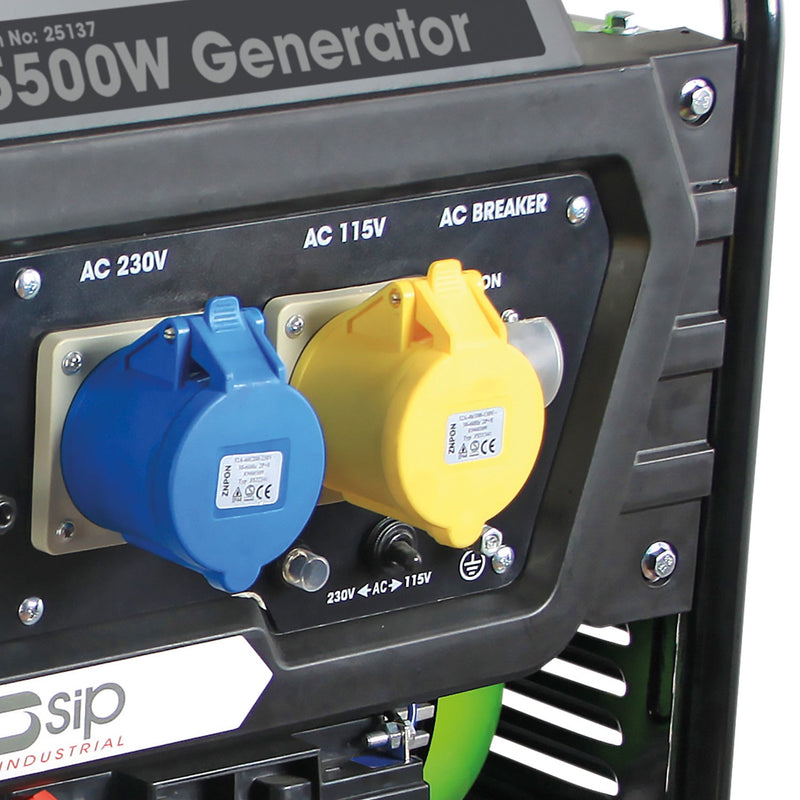 SIP MEDUSA T5500W Petrol Generator - SIP-25137 - SIP Tools UK - Trade Counter Direct