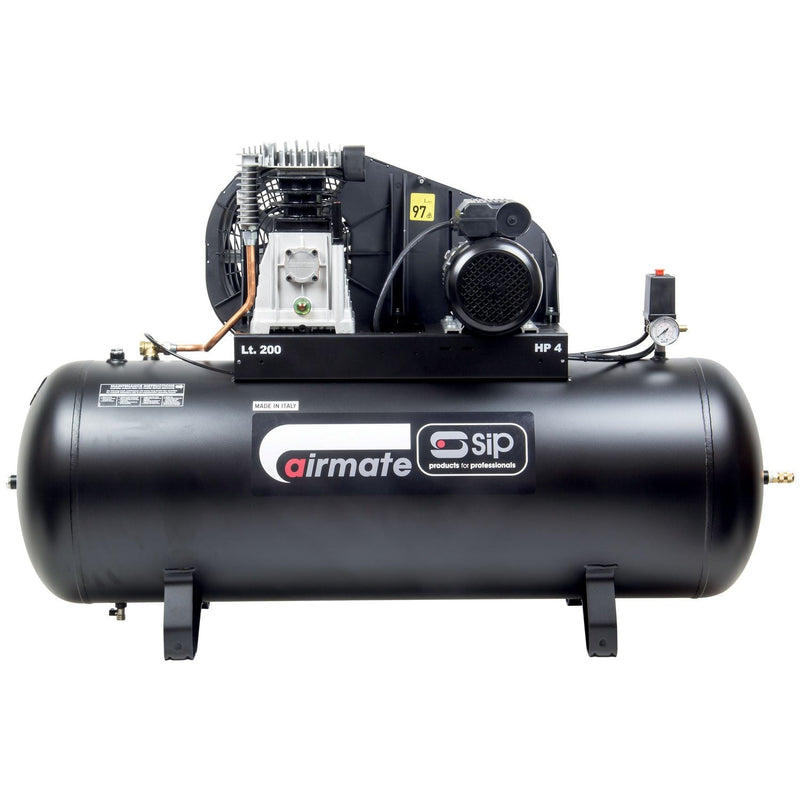 SIP PX4/200B Belt Drive Compressor - 05308 - SIP-05308 - SIP Tools UK - Trade Counter Direct