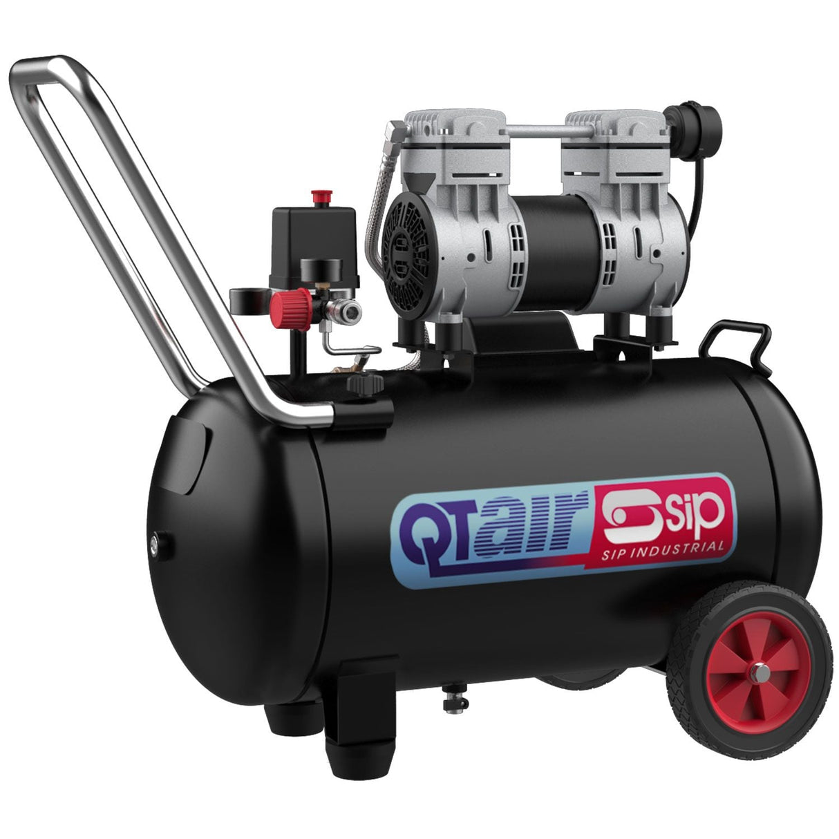 SIP QT 50/10 Low Noise Direct Drive Compressor - 04382 - SIP-04382 - SIP Tools UK - Trade Counter Direct