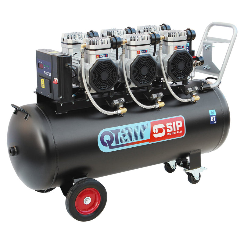 SIP QT AIR DD 4.5hp 150ltr Ultra Low Noise Oil-Free Direct Drive Compressor - SIP-05497 - SIP Tools UK - Trade Counter Direct