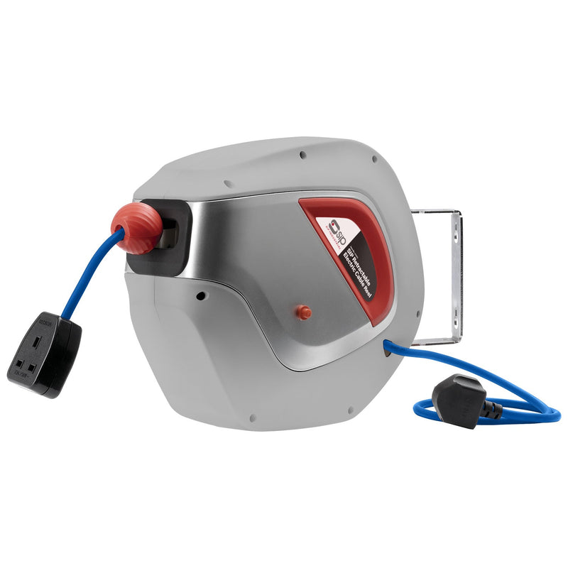 SIP Retractable Electric Cable Reel 15mtr - SIP-07973 - SIP Tools UK - Trade Counter Direct