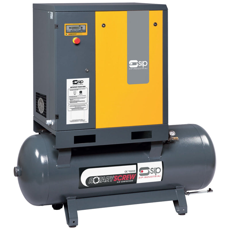 SIP RS11-08-500BD 500ltr Rotary Screw Compressor - SIP-06302A - SIP Tools UK - Trade Counter Direct