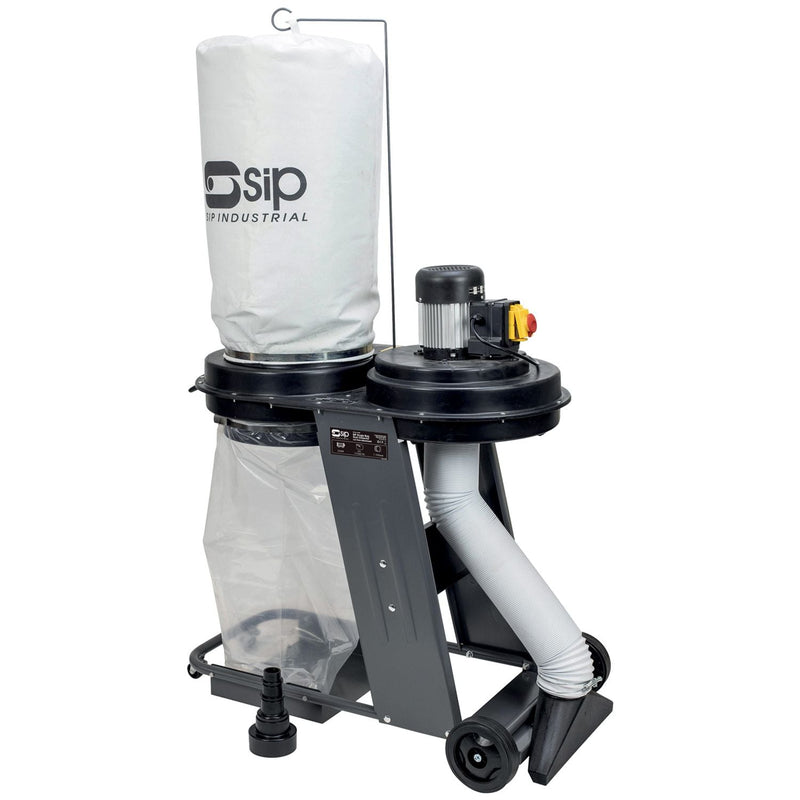 SIP Single Bag Dust Collector w/ Attachments - 01968 - SIP-01968 - SIP Tools UK - Trade Counter Direct