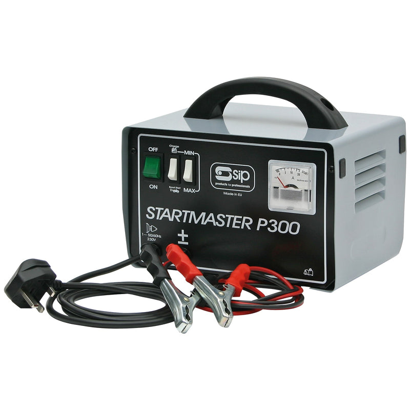 SIP STARTMASTER P300 Battery Starter Charger - SIP-05532 - SIP Tools UK - Trade Counter Direct