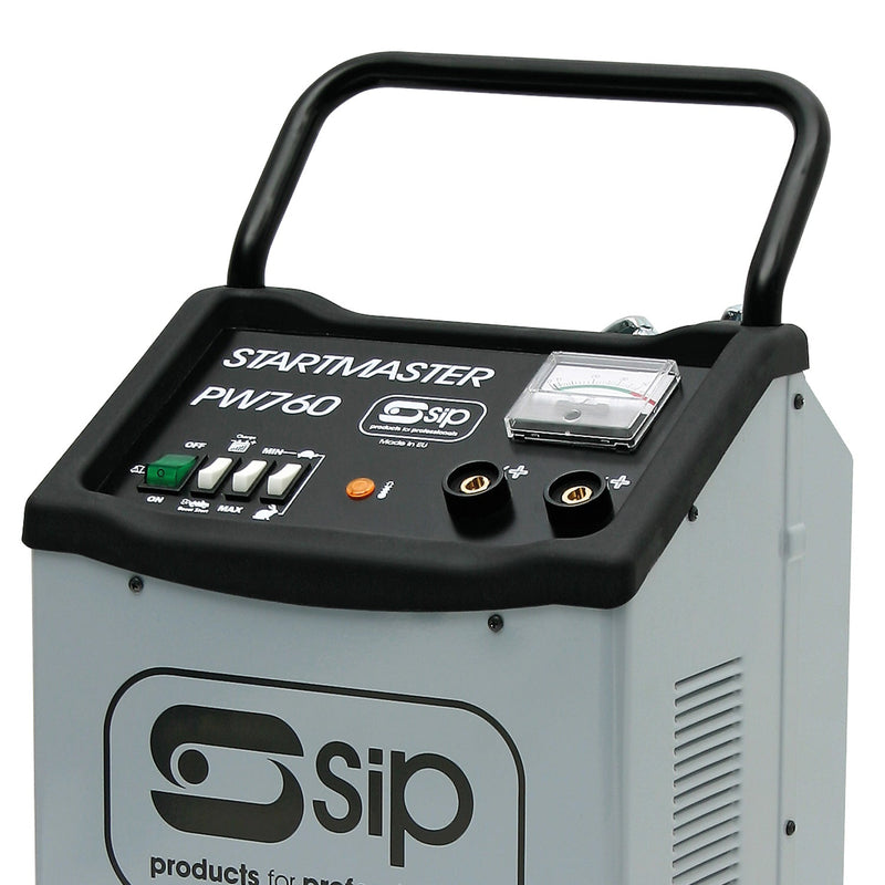 SIP STARTMASTER PW760 Battery Starter Charger - SIP-05537 - SIP Tools UK - Trade Counter Direct