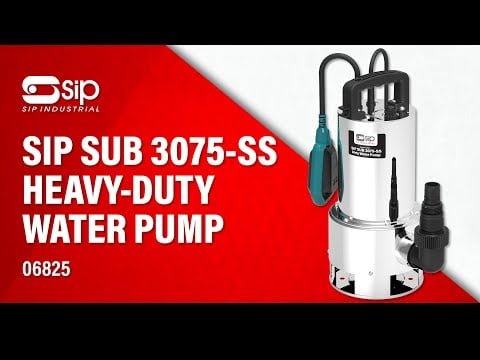 SIP SUB 3075 - SS Heavy - Duty Dirty Water Pump - SIP-06825 - SIP Tools UK - Trade Counter Direct