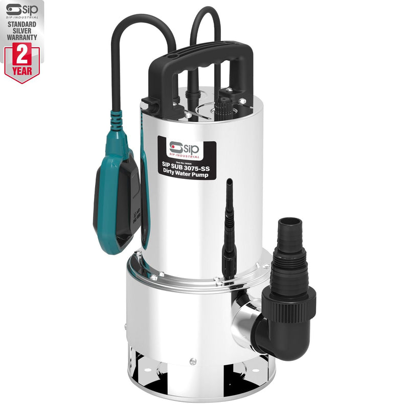 SIP SUB 3075 - SS Heavy - Duty Dirty Water Pump - SIP-06825 - SIP Tools UK - Trade Counter Direct