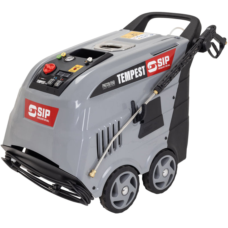 SIP TEMPEST® PH720/150 Hot Water Electric Pressure Washer - SIP-08957 - SIP Tools UK - Trade Counter Direct
