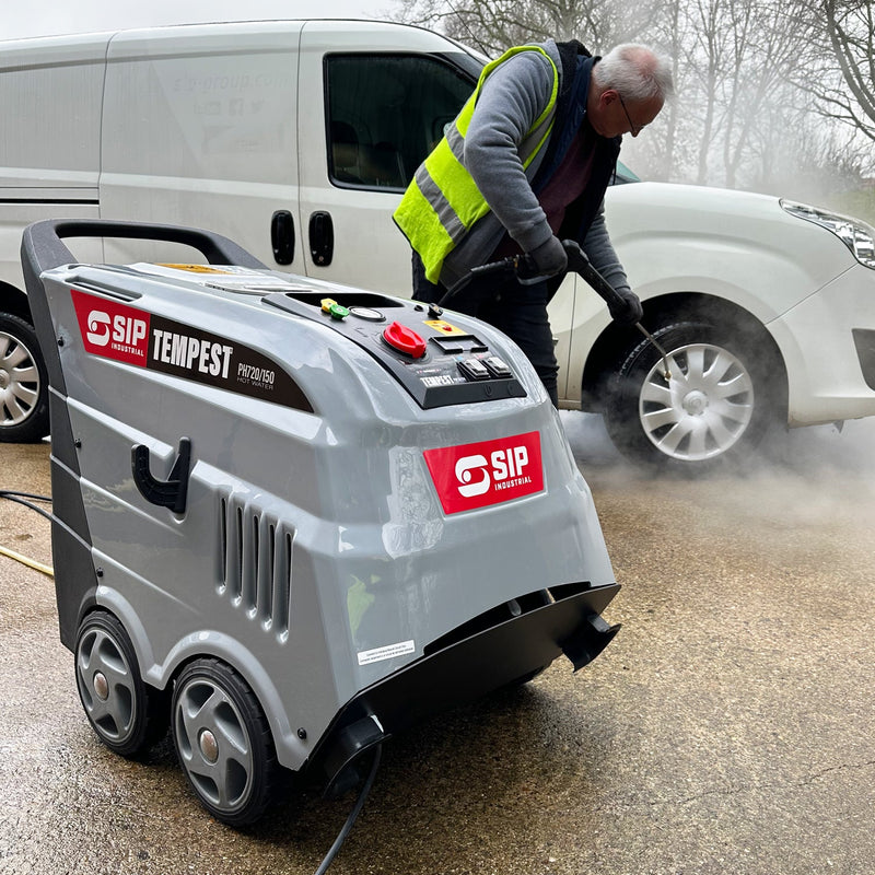 SIP TEMPEST® PH720/150 Hot Water Electric Pressure Washer - SIP-08957 - SIP Tools UK - Trade Counter Direct