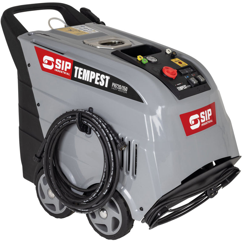 SIP TEMPEST® PH720/150 Hot Water Electric Pressure Washer - SIP-08957 - SIP Tools UK - Trade Counter Direct