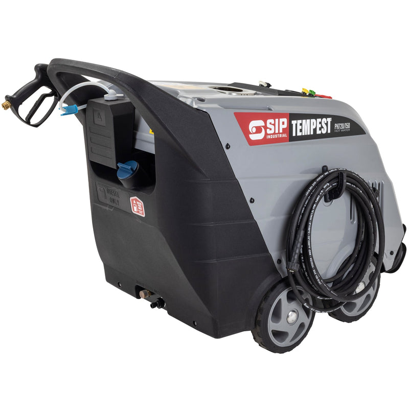 SIP TEMPEST® PH720/150 Hot Water Electric Pressure Washer - SIP-08957 - SIP Tools UK - Trade Counter Direct