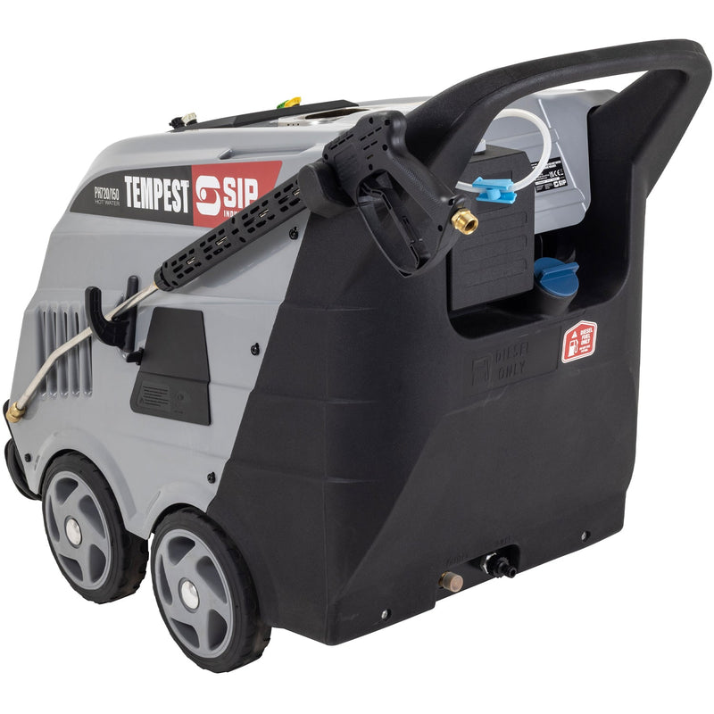 SIP TEMPEST® PH720/150 Hot Water Electric Pressure Washer - SIP-08957 - SIP Tools UK - Trade Counter Direct
